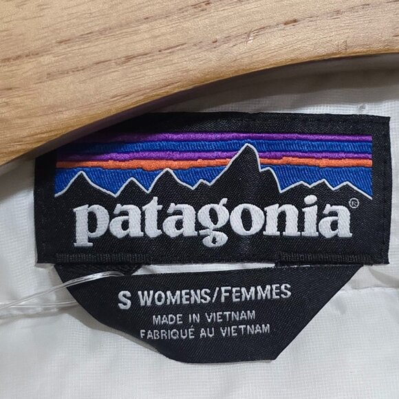 Patagonia #84628 Wmn's Down Sweater Vest - Birch White - Sz S - Picture 4 of 4
